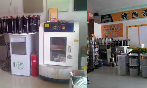 半自動(dòng)乳膠漆調(diào)色機(jī)