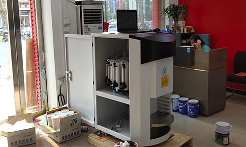 廠家提供調(diào)色技術(shù)支持，賦彩高濃度水性色漿